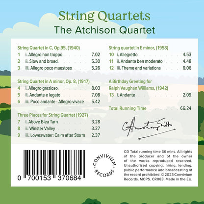 Cecil Armstrong Gibbs: String Quartets