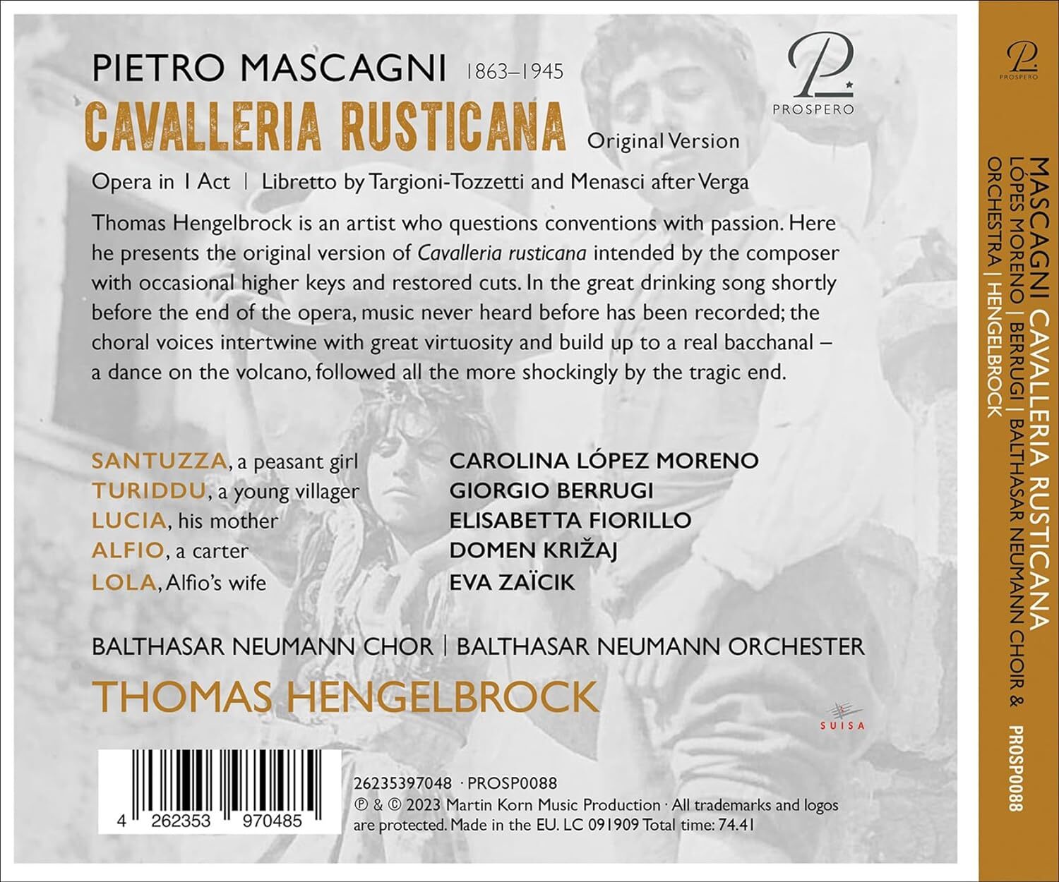 Pietro Mascagni: Cavalleria Rusticana