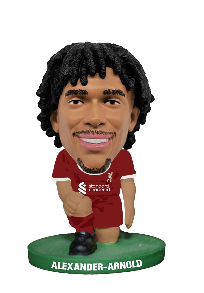 SoccerStarz- Trent Alexander-Arnold Mini Figura de fútbol (Take The Knee Collection), Color Blanco, M (SOC1639