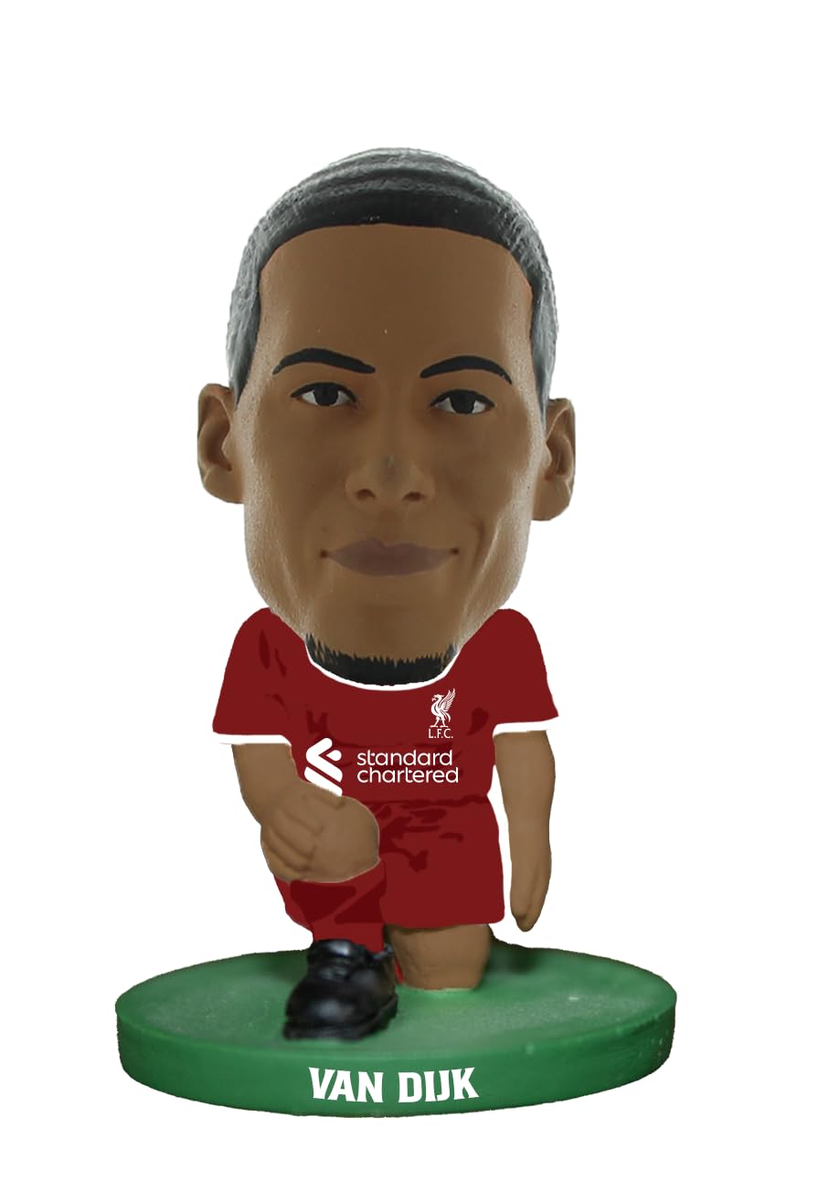 SoccerStarz (Take The Knee - Liverpool Virgil Van Dijk - Kit de versión 2024