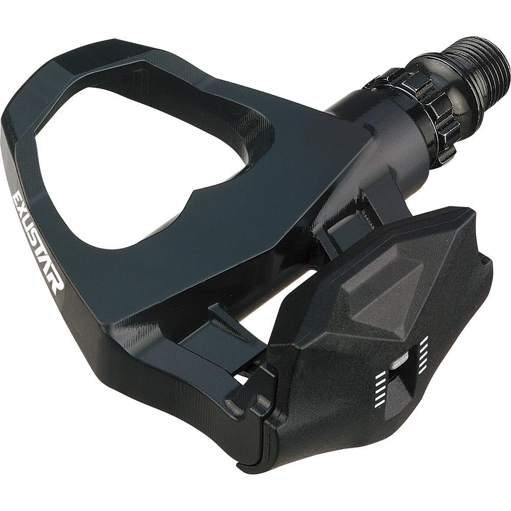 Exustar PR17 KEO Alloy Road Pedals, 9/16", Black