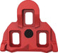 Exustar EPS-SL Shimano SPD-SL Cleats, 6° Float, Red