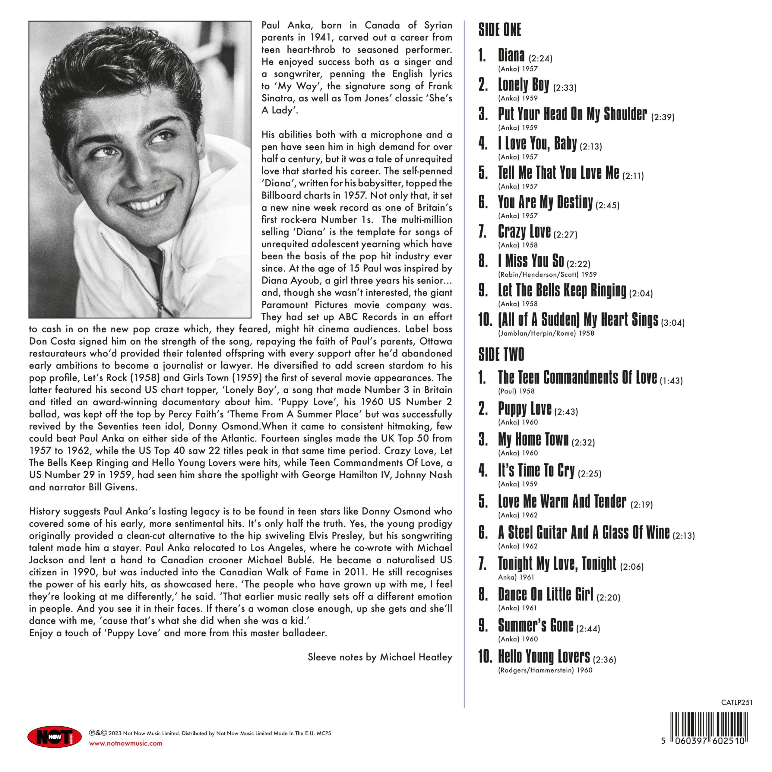 Diana: The Very Best of Paul Anka