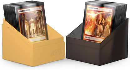 Ultimate Guard Exclusive Boulder Druidic Secrets 100+, Deck Case for 100 Double-Sleeved TCG Cards, Sol, Secure & Durable Storage for Trading Card Games