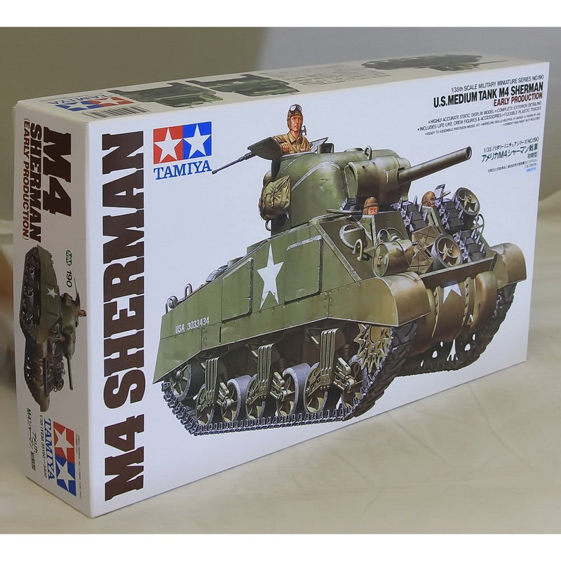 Tamiya Us Med. Tank M4 Sherman Early Production Medium Tank