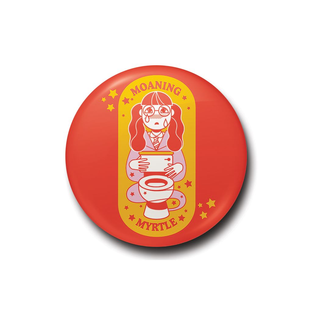 HARRY POTTER (WITTY WITCHCRAFT- MOANING MYRTLE) BADGE