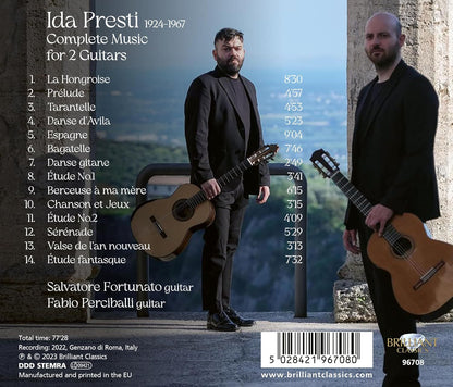 Ida Presti: Complete Music for 2 Guitars