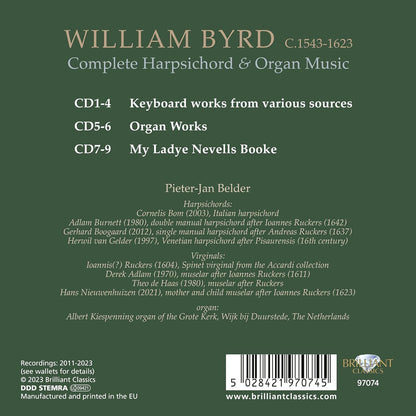 William Byrd: Complete Harpsichord & Organ Music