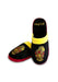 Groovy Uk Harry Potter Gryffindor Lion Men's Mule Slippers, 8/10 UK, Black/Burgundy/Yellow
