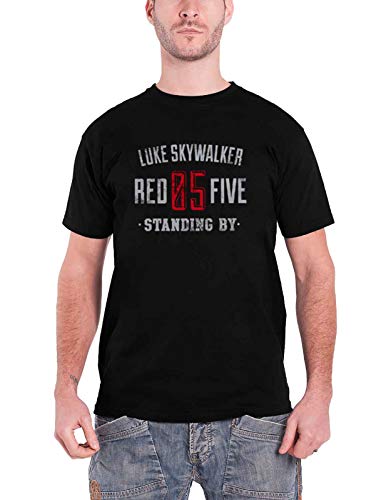 STAR WARS - T-Shirt Luke Skywalker Red 5 Standing