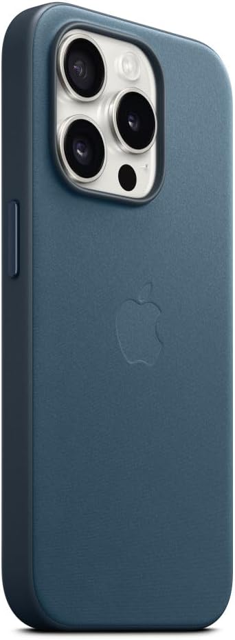 Apple - Back Cover For Mobile Phone - Magsafe Compatibility - Finewoven - Pacific Blue - For Iphone 15 Pro