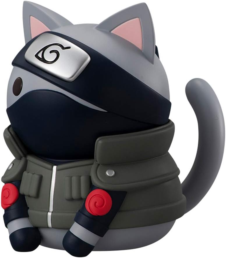 Naruto Shippuden Mega Cat Project Nyaruto! Series Reboot trading figure Kakashi Hatake 10 cm