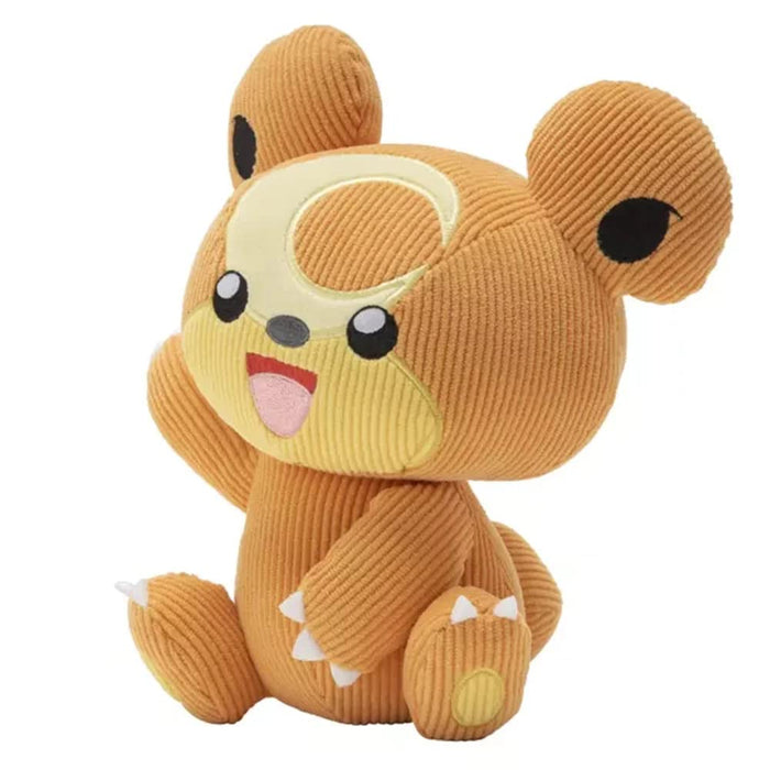 POKEMON SELECT CORDUROY TEDDIURSA PLUCHE - 20,5 cm - Tejido único - Detalles auténticos