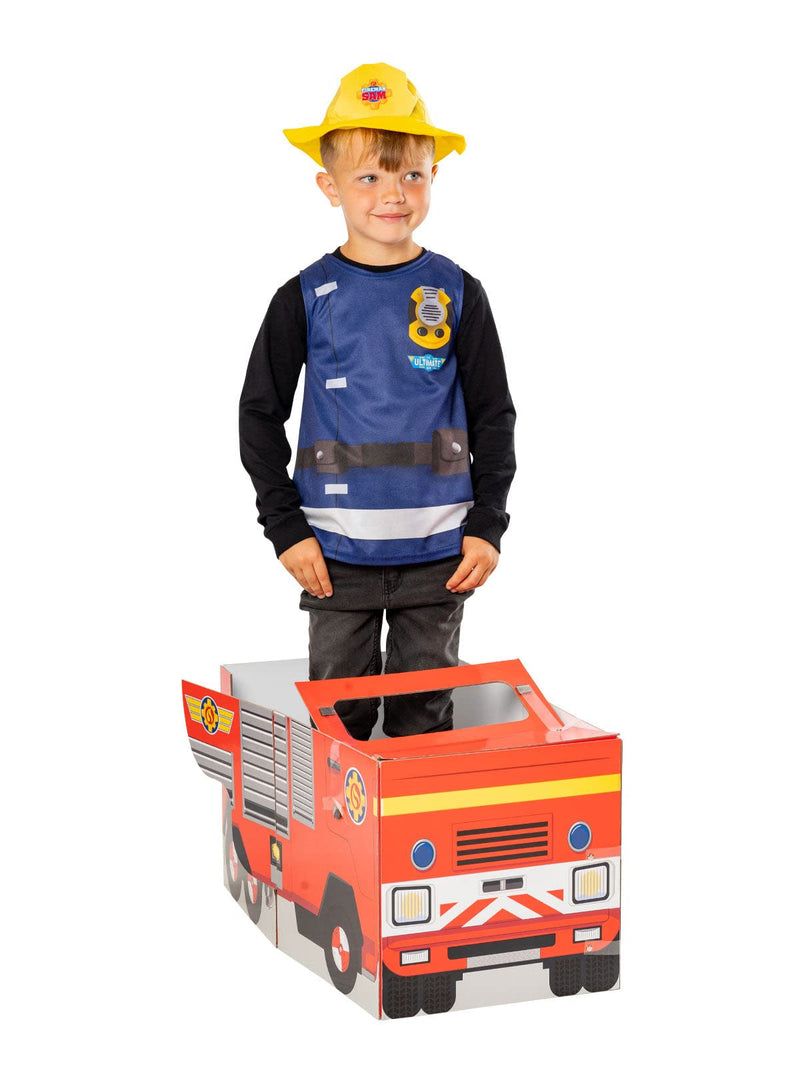 Rubies 3015765-6 Fireman Sam Accessory Set Fancy Dress, Boys, Multicolour, 4-6 Years Halloween Halloween