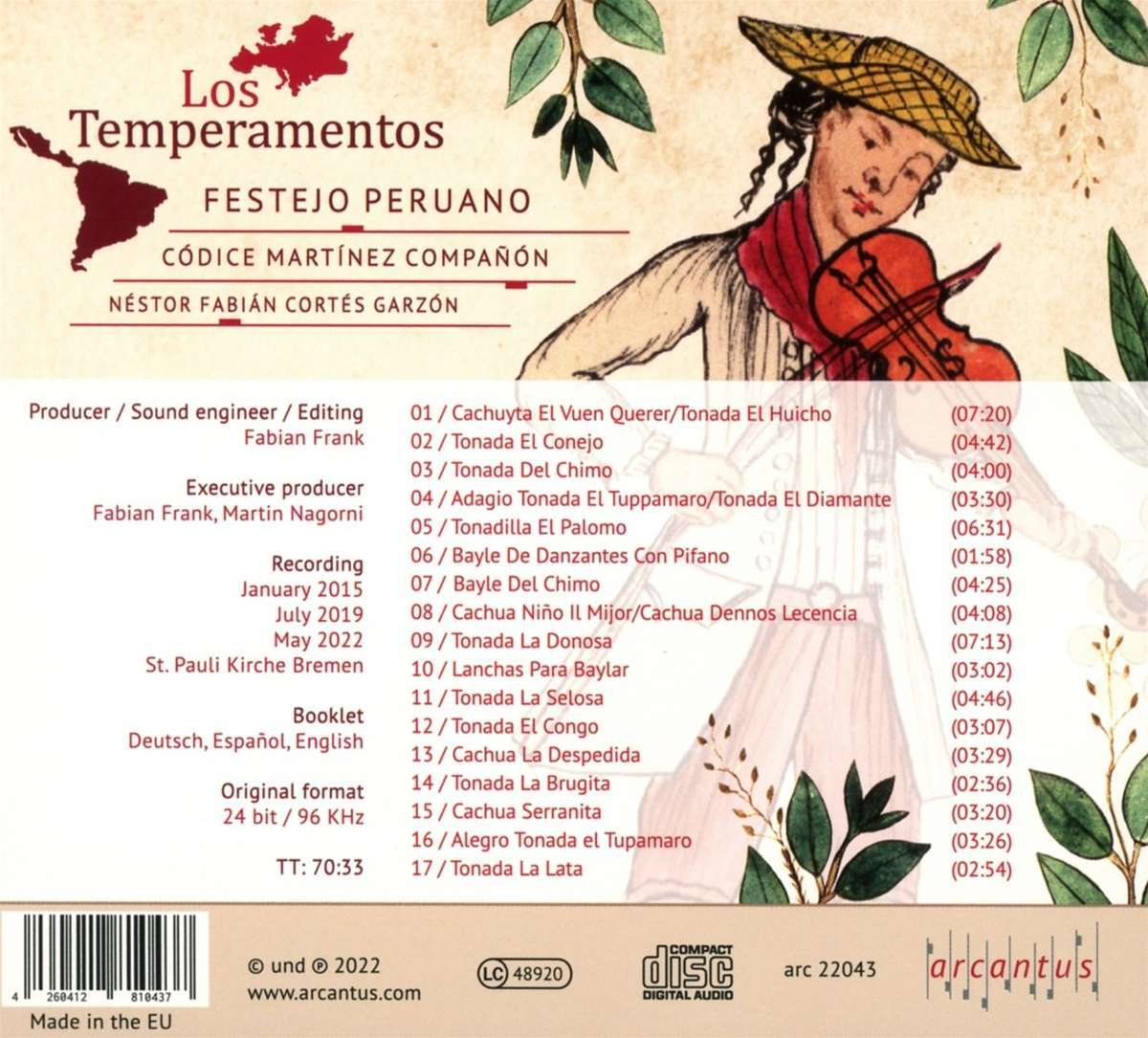 Los Temperamentos: Festejo Peruano