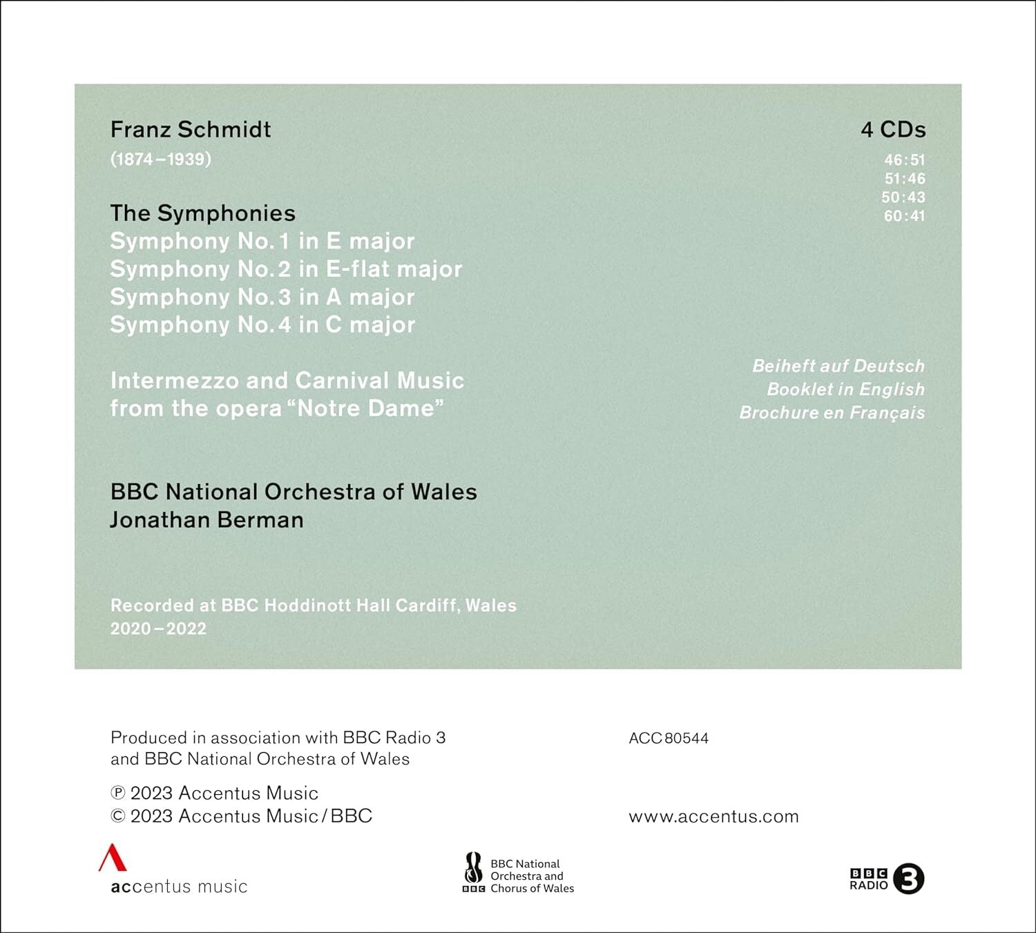 Franz Schmidt: The Symphonies