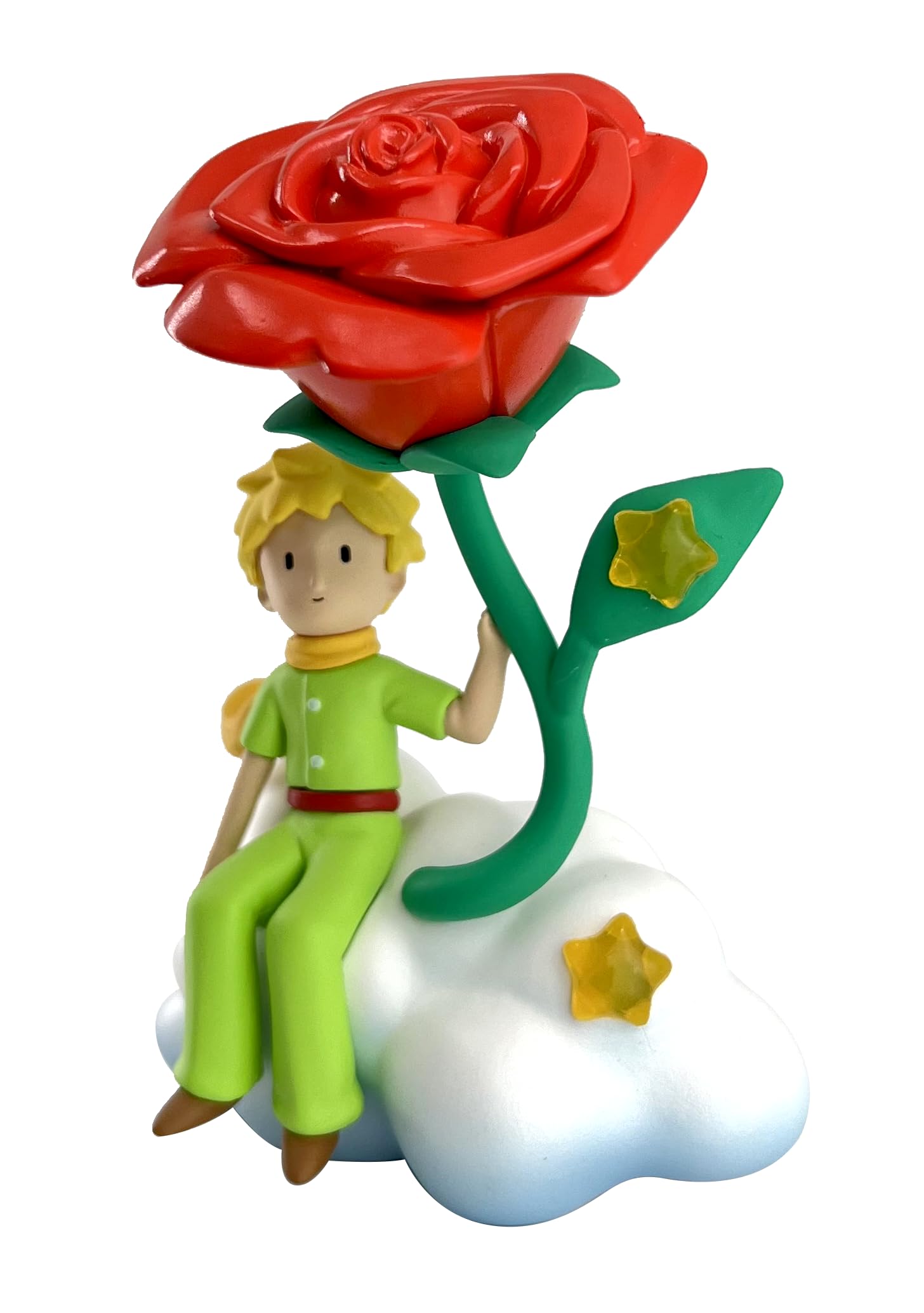Plastoy The Little Prince under La Rose Figurine