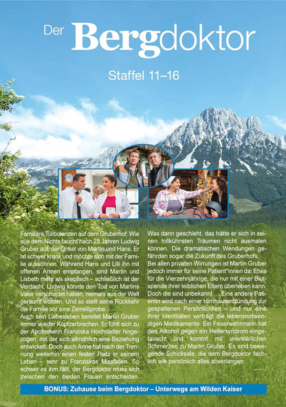 Der Bergdoktor Staffel 11-16 (19 DVDs im Schuber