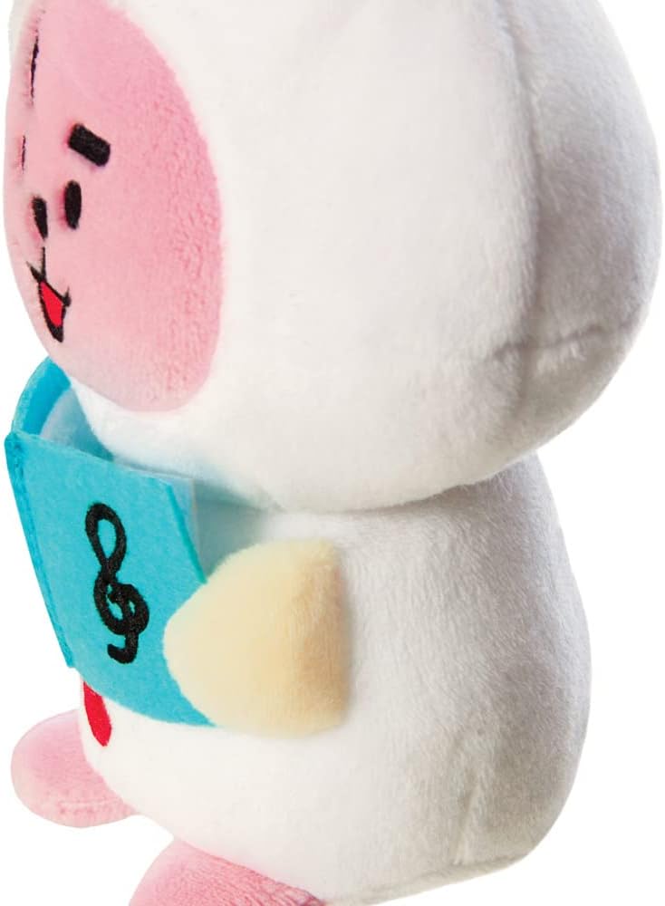 Aurora, 61495, BT21 Official Merchandise COOKY Winter, Soft Toy, Pink and white