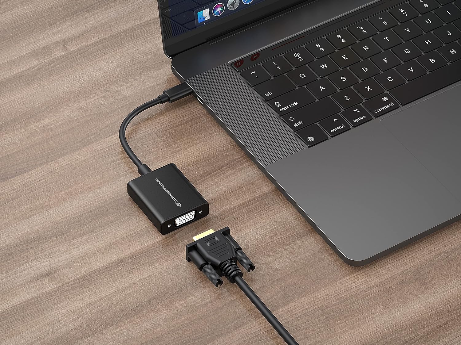 Conceptronic ABBY05B USB-C to VGA Adapter 1920x1080/60Hz 0.15m