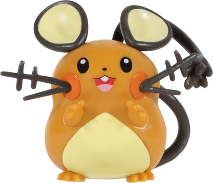 Pokémon Clip ‘N’ Go Dedenne and Love Ball Includes 2-Inch Battle Figure and Love Ball Accessory Dedenne and Poke Ball