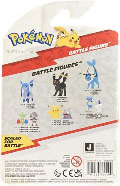 Pokémon PKW3578 Battle Figure-Aquana