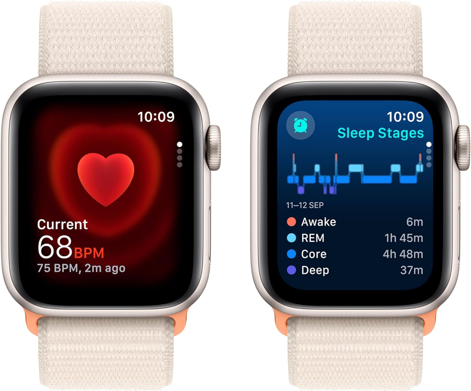 Watch Se Gps 40Mm Starlight Alum Sport Loop