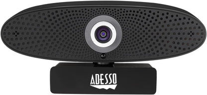 4K Ultra HD USB Webcam with 4X Zoom, with Built-in 3W*2 Speaker, Microphone, Adjustable View Angle 90-150 Degree, Mount Adapter and Remote Controller
