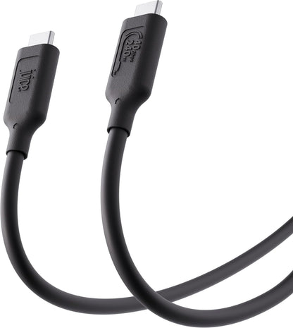 Juice 4.0 Type C cable. Type C to Type C, Fast charging, Durable, iPhone 15, 15 Pro, Samsung, Oppo, Nokia, LG and may more compatible (Black