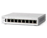 Cisco Catalyst 1200-8T-D Smart Switch, 8 Port GE, Ext PS, Desktop, Limited Lifetime Protection (C1200-8T-D