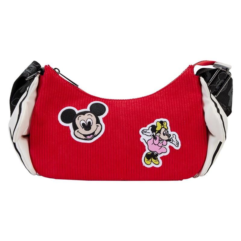 Disney by Loungefly sac à bandoulière Mickey & Minnie 100th Anniversary Mickey Hands