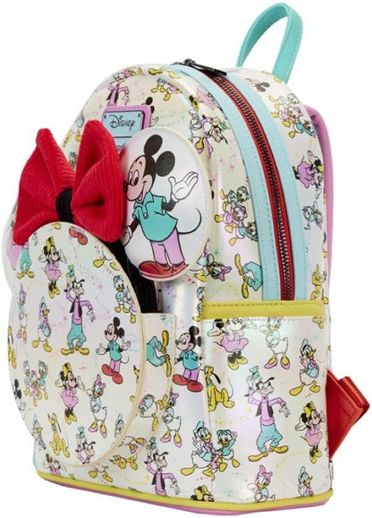 Disney by Loungefly set sac à dos et serre-tête Mickey & Friends 100th Anniversary AOP