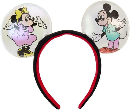 Disney by Loungefly set sac à dos et serre-tête Mickey & Friends 100th Anniversary AOP