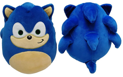 Squishmallows Kellytoy SEGA Sonic, Knuckles, Tails, Shadow Plush Toy (8'' Sonic The Hedgehog) SQK2821 8" Sonic The Hedgehog
