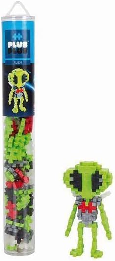 Plus-Plus Creative Building Blocks Tube Alien Ingenious Construction Toy 100 Pieces 9604246
