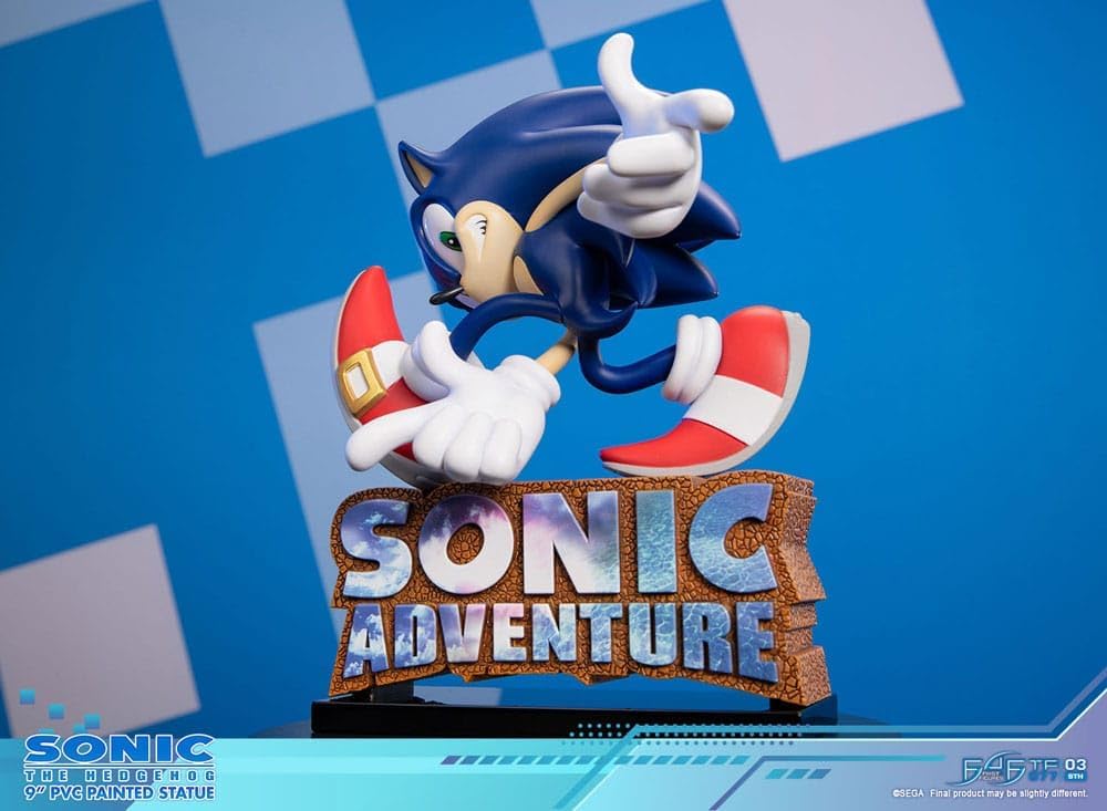 First4Figures SNADST Sonic The Hedgehog PVC Figurine, Sega