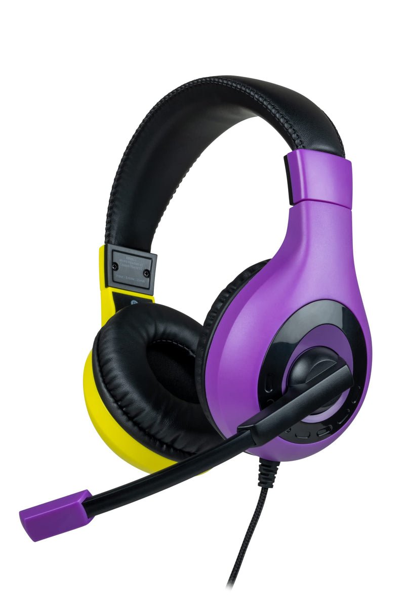 Bigben Interactive Stereo Gaming Headset V1 - Purple + Amarillo (Switch