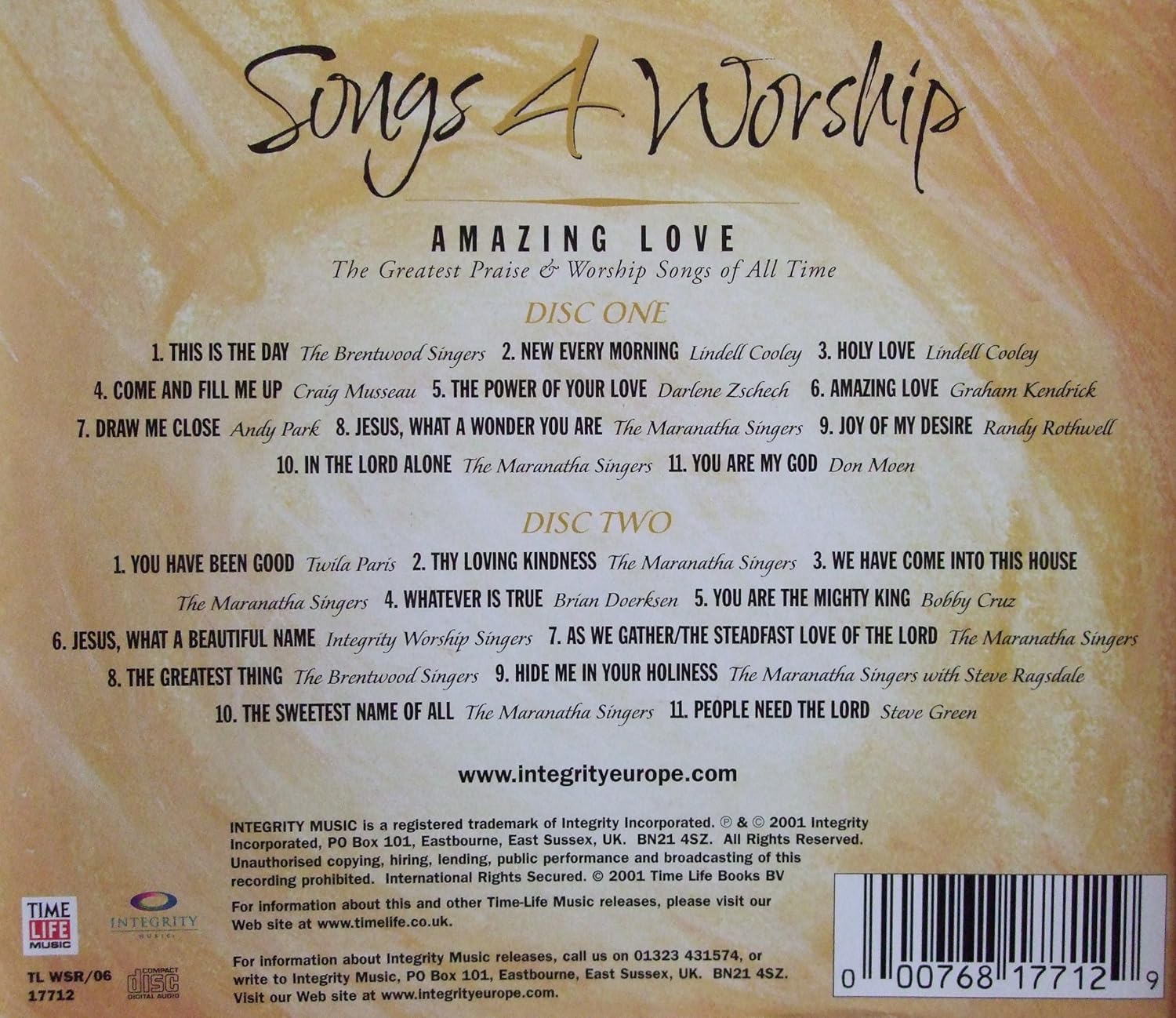 Songs 4 Worship-Amazing Love