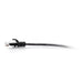 C2G 1.5M (5Foot) CAT6A Extra Flexible Slim Ethernet Cable, Ideal for use with Router, Modem, Internet,Wifi boxes, Xbox, PS5, Smart TV, SKY Q, IP Camera. Delivering Ultra Fast Internet Speeds. BLACK Black 5 Foot