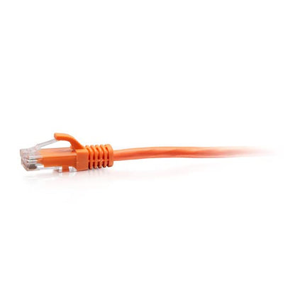 C2G 1.5M (5Foot) CAT6A Extra Flexible Slim Ethernet Cable, Ideal for use with Router, Modem, Internet,Wifi boxes, Xbox, PS5, Smart TV, SKY Q, IP Camera. Delivering Ultra Fast Internet Speeds. ORANGE Orange 5 Foot