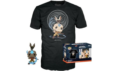 Funko Pop! & Tee: Avatar - Element Bending - (XL) - Avatar: The Last Airbender - T-Shirt - Kleidung mit Vinyl-Sammelfigur - Geschenkidee - Spielzeug und Kurzärmeliges Top Für Erwachsene Männer