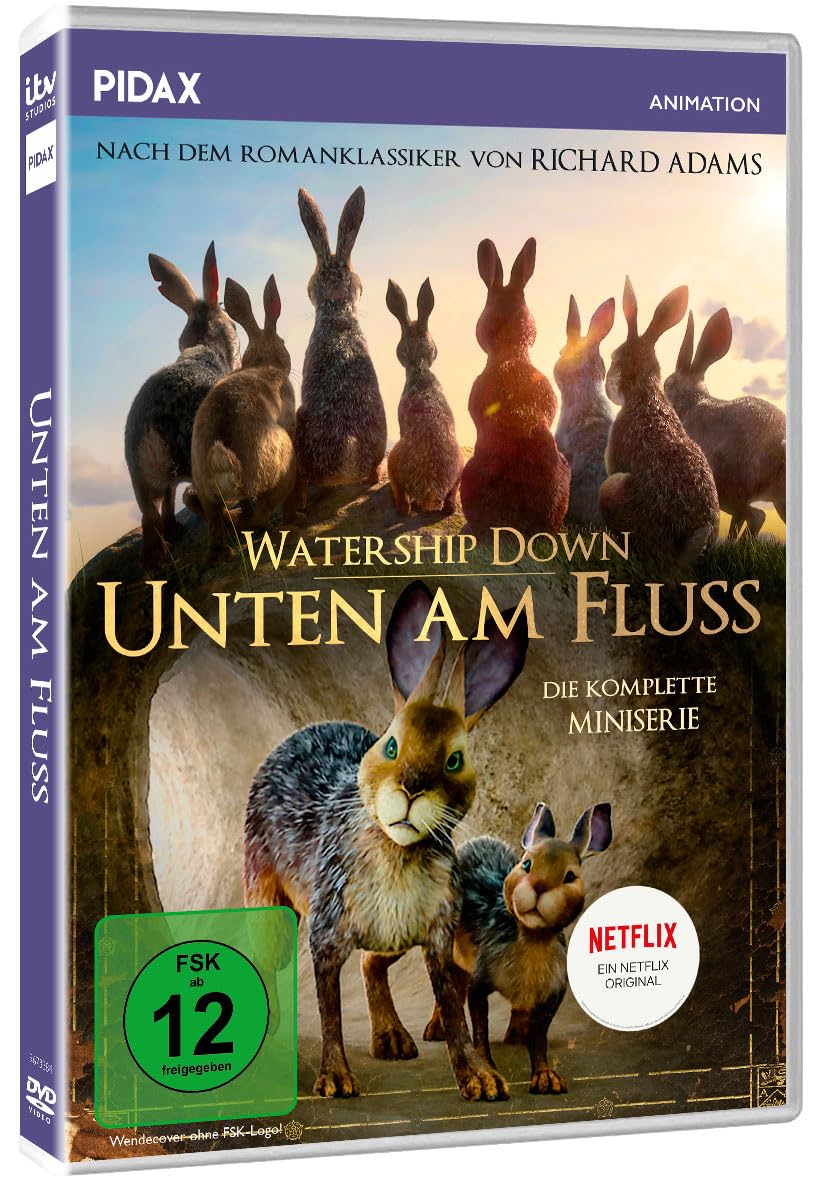 Unten am Fluss (Watership Down) / Die komplette preisgekrönte Miniserie nach dem Romanklassiker von Richard Adams (Pidax Animation)