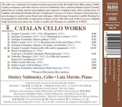 Catalan Cello Works