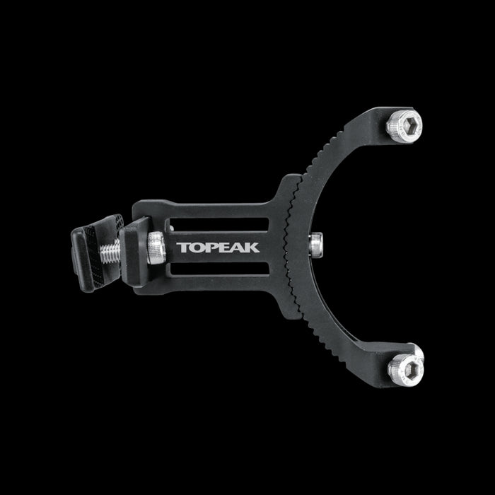 Topeak Onmi-Backup Adaptador 2 Portabidón Sillín, Negro, Única