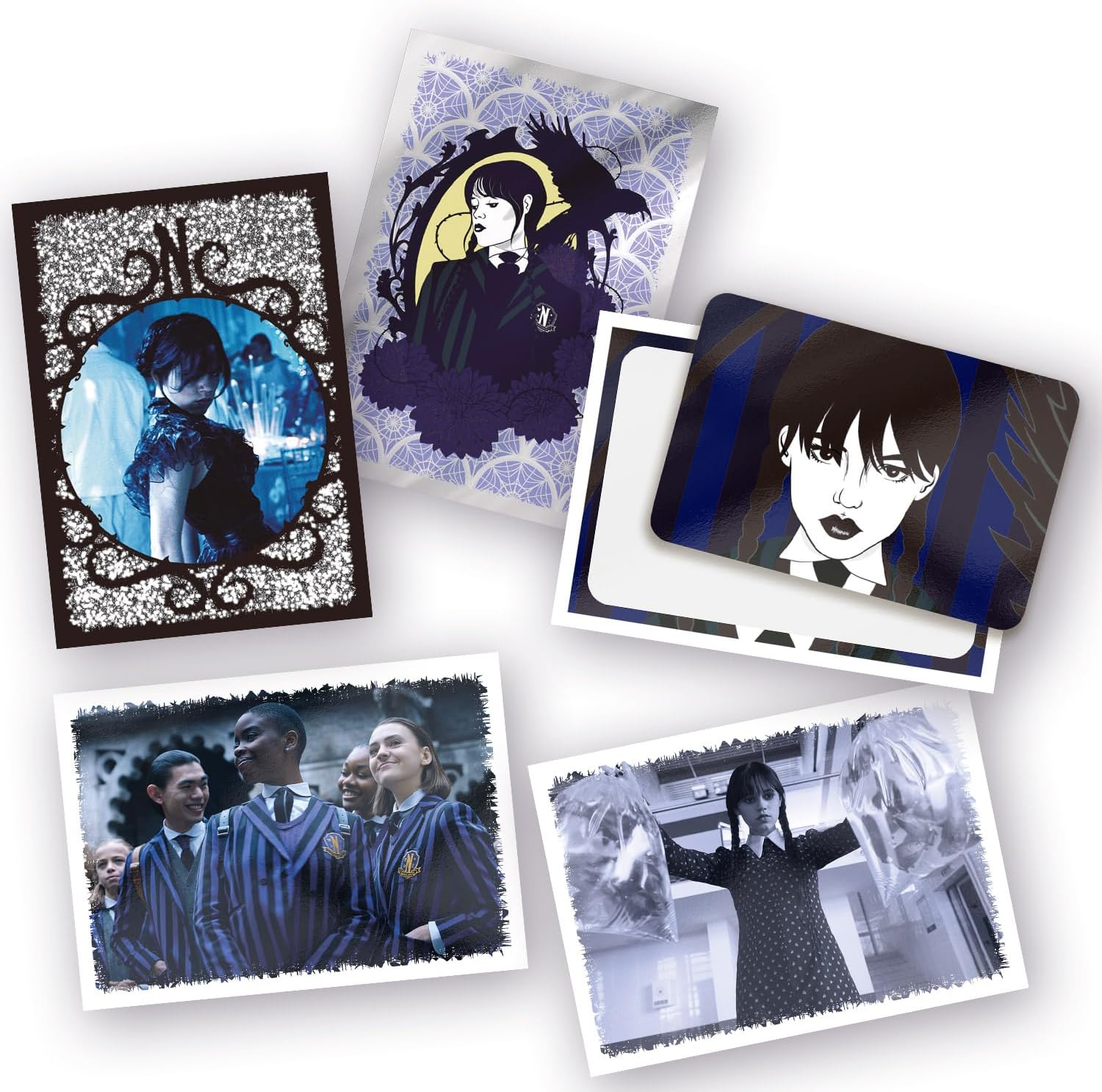 Wednesday Nevermore Academy Trading Card Collection Welcome Kit