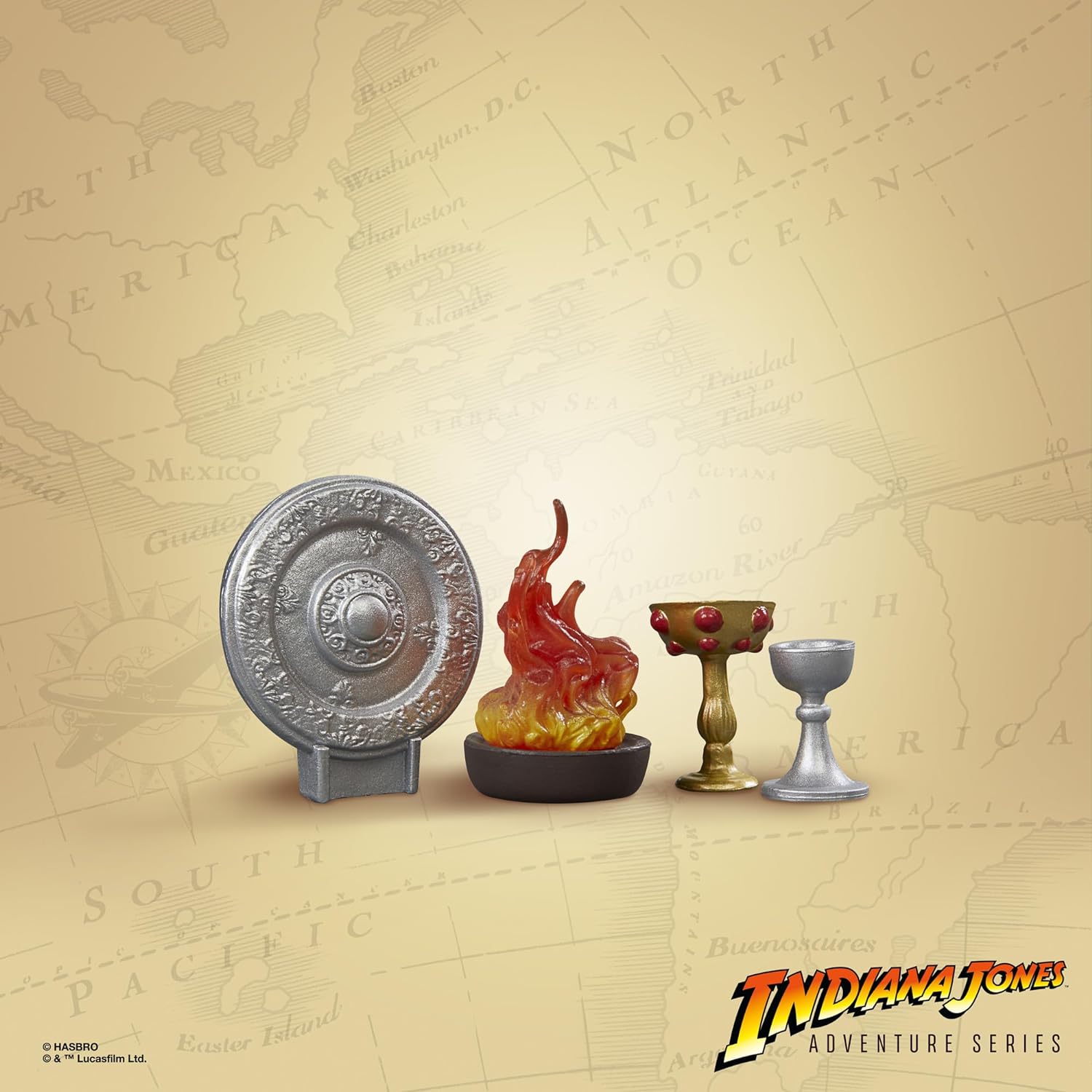 Indiana Jones and The Last Crusade Adventure Series Henry Jones, Sr. Action Figure, 6-inch Action Figures, Toys for Kids Ages 4 and up