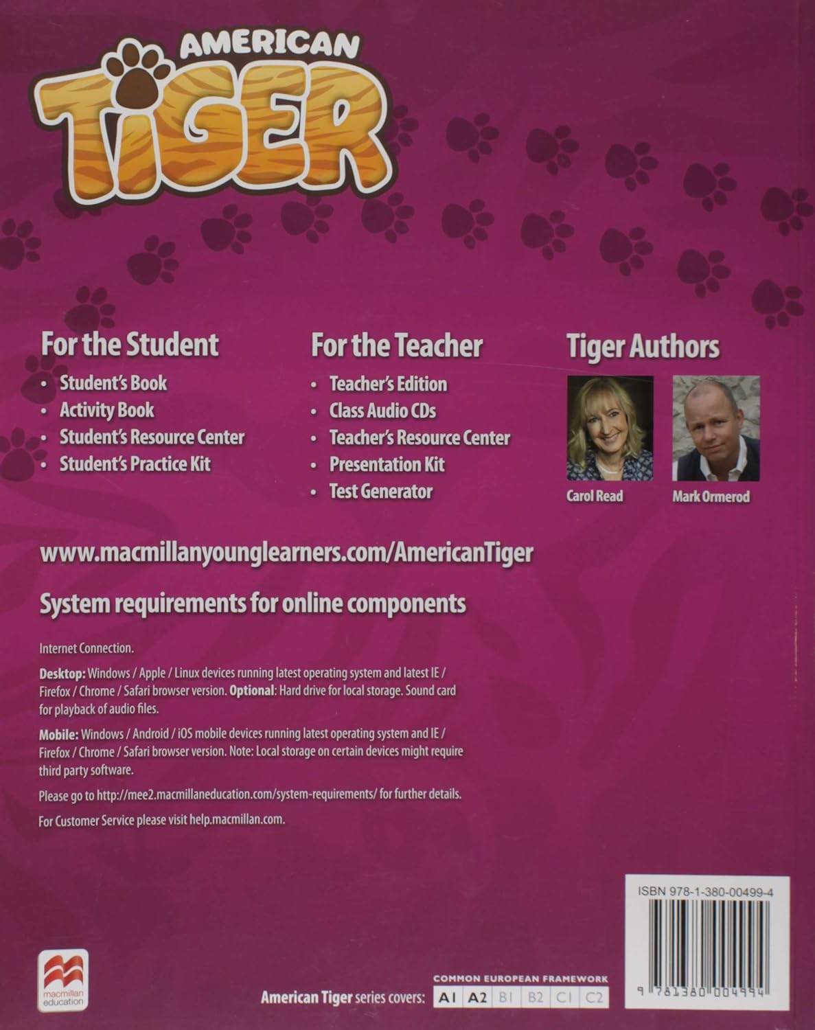 American Tiger Level 5 Activity Book