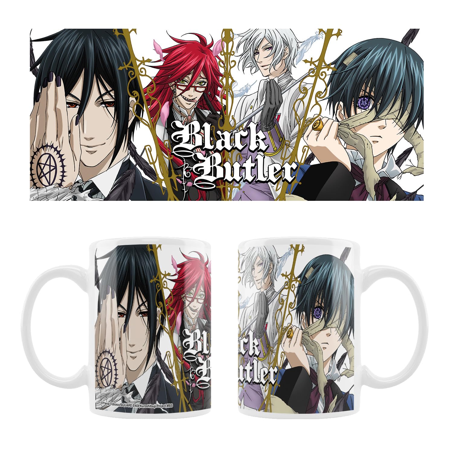 SAKAMI - Black Butler - Motif 02 - Mug/Mug 320 ml - Original & Licensed