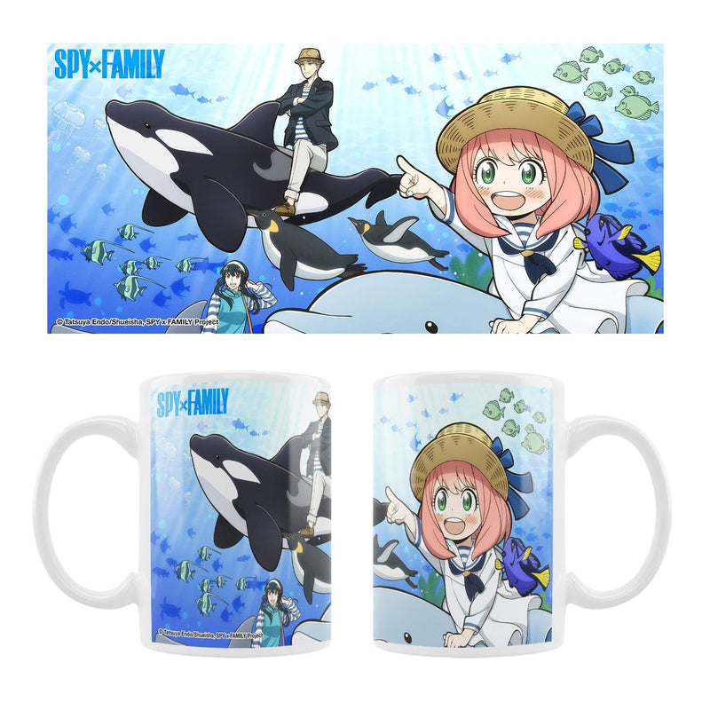 Crunchyroll - Spy x Family - Sea Animals - Mug 320 ml - Original & Licensed