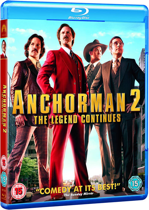 Anchorman 2 1-disc Blu-ray